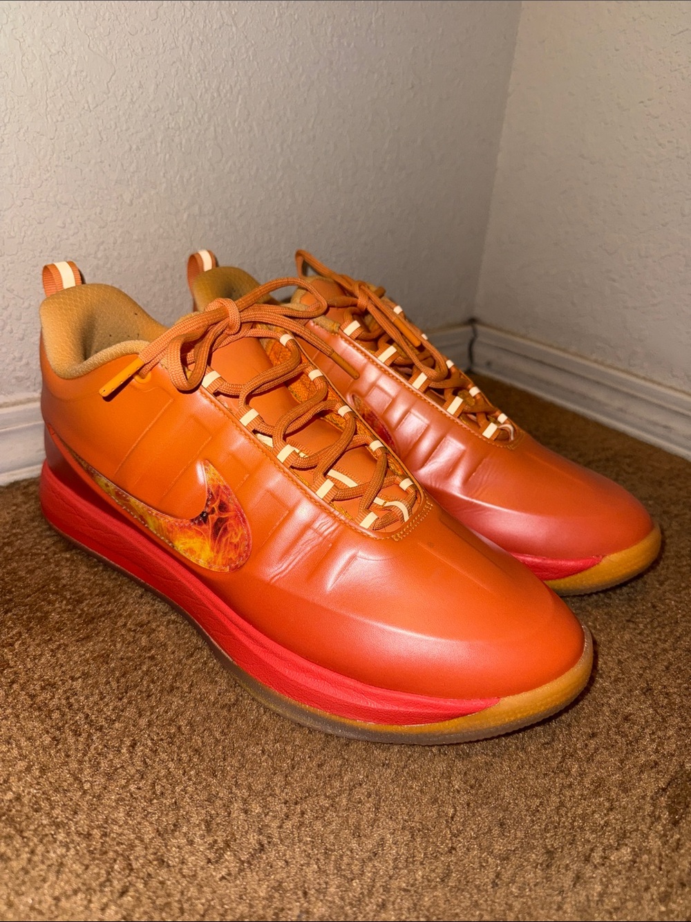 Nike Book 2 Phoenix Orange Basketball Shoes Men’s Size 12 - Picture 2 of 8